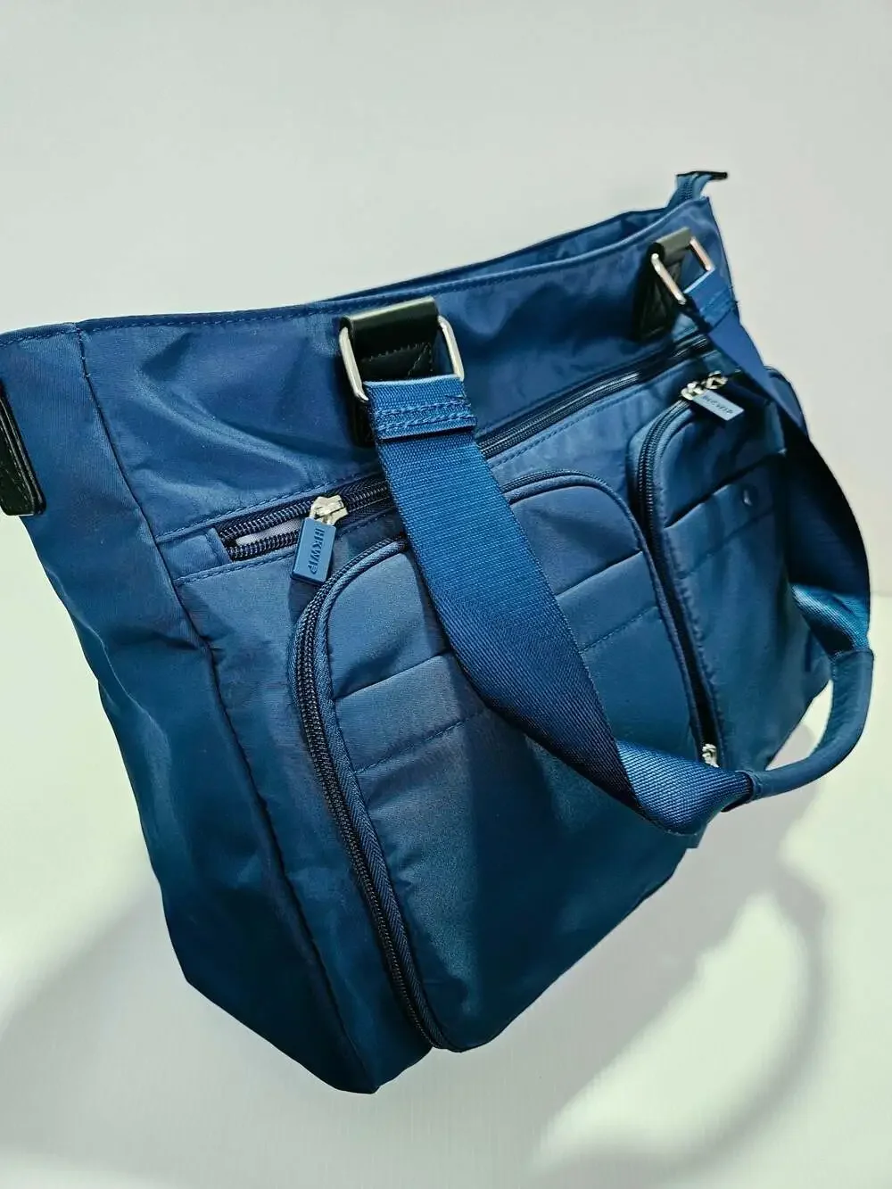 IHKWIP Cargo Catchall Tote with Two Crossbody Straps in French Navy